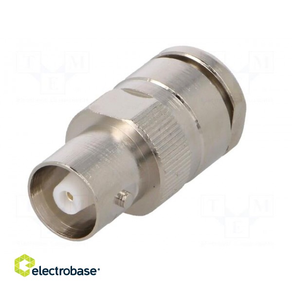 Connector: C | plug | female | silver plated | Insulation: teflon | 50Ω image 2