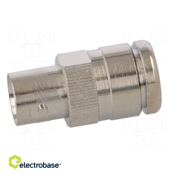 Connector: C | plug | female | silver plated | Insulation: PTFE | 50Ω image 3