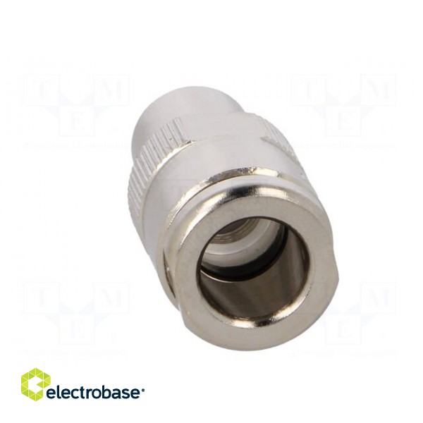 Connector: C | plug | female | silver plated | Insulation: PTFE | 50Ω image 5