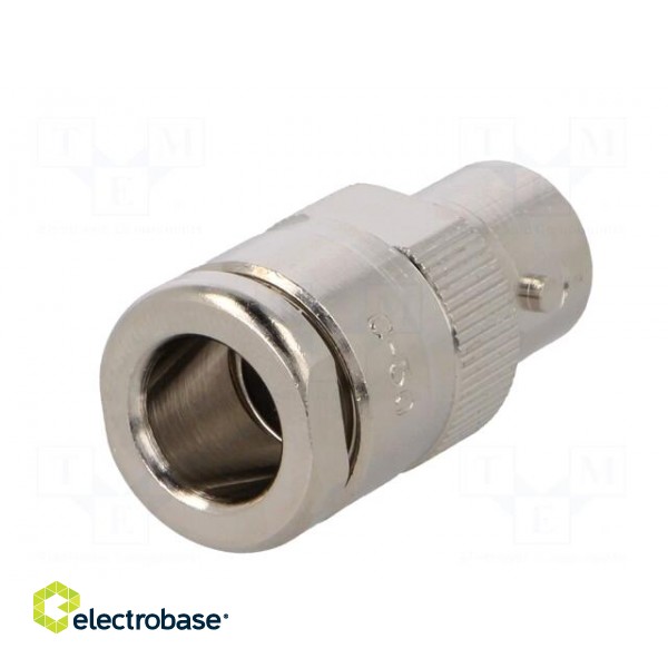 Connector: C | plug | female | silver plated | Insulation: PTFE | 50Ω image 6