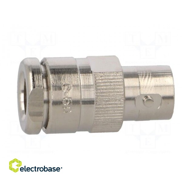 Connector: C | plug | female | silver plated | Insulation: teflon | 50Ω image 7
