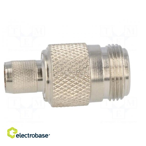 Plug | N | female | straight | 50Ω | CNT400 | crimped | for cable | PTFE image 7