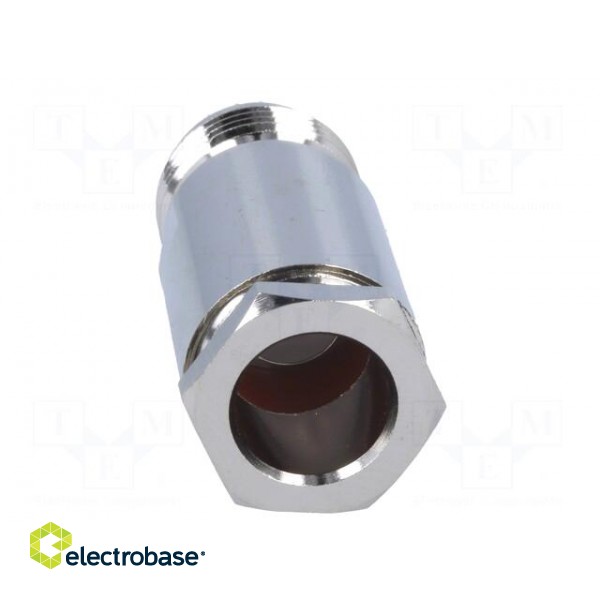 Plug | N | female | straight | H1000 | soldering,clamp | for cable | PTFE фото 5