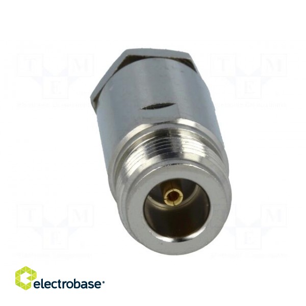 Plug | N | female | straight | RG58 | 5.5mm | soldering,clamp | for cable image 9