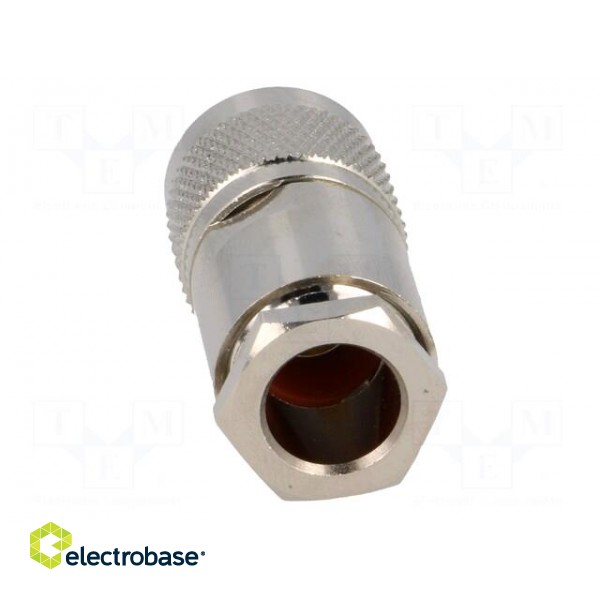 Plug | N | male | straight | 50Ω | 7C2V,RG213,RG8 | soldering,clamp image 5