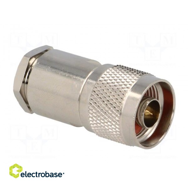 Plug | N | male | straight | 50Ω | 7C2V,RG213,RG8 | soldering,clamp image 8