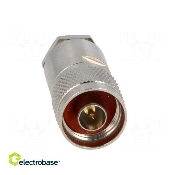 Plug | N | male | straight | 50Ω | 7C2V,RG213,RG8 | soldering,clamp image 9