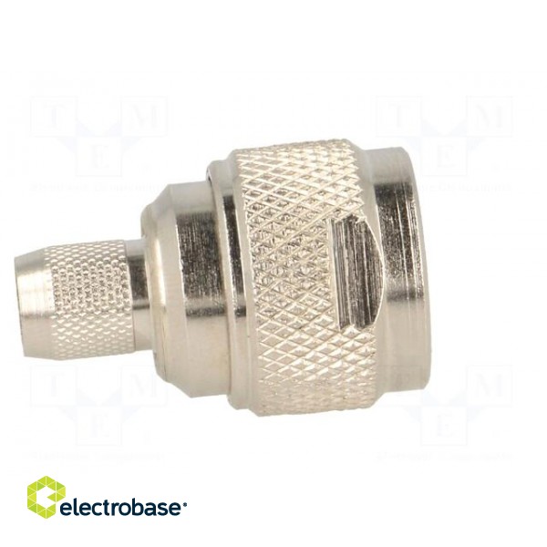 Plug | N | male | straight | 50Ω | H1000 | crimped | for cable | teflon image 7