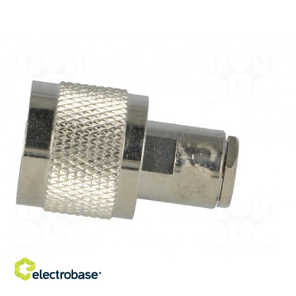 Plug | N | male | straight | RG58 | 5.5mm | soldering,clamp | for cable image 3