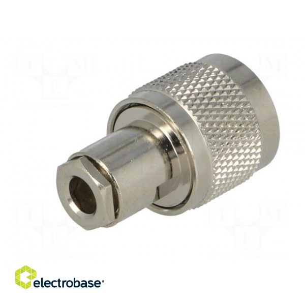 Plug | N | male | straight | RG58 | 5.5mm | soldering,clamp | for cable image 6