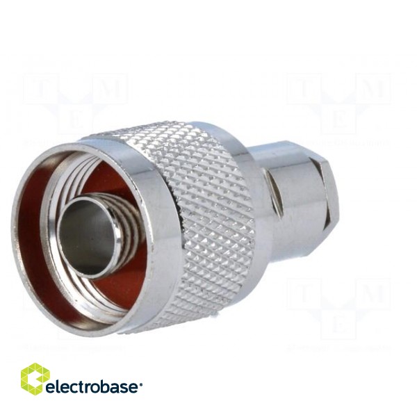 Plug | N | male | straight | RG59 | 6.5mm | soldering,clamp | for cable image 2