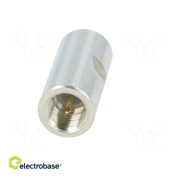 Coupler | FME male,both sides | straight | 50Ω | Insulation: POM image 9