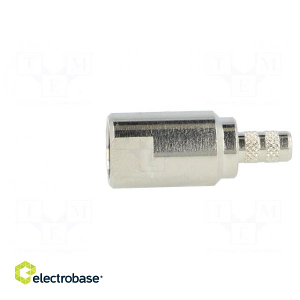 Plug | FME | male | straight | crimped | for cable | 50Ω | Insulation: PTFE image 3