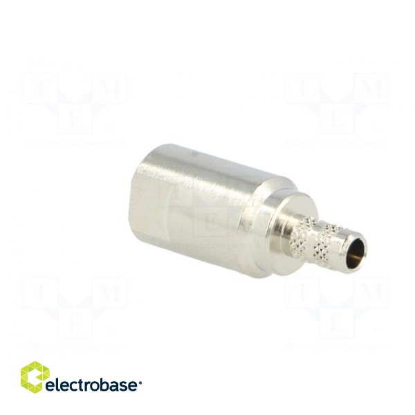 Plug | FME | male | straight | crimped | for cable | 50Ω | Insulation: PTFE image 4