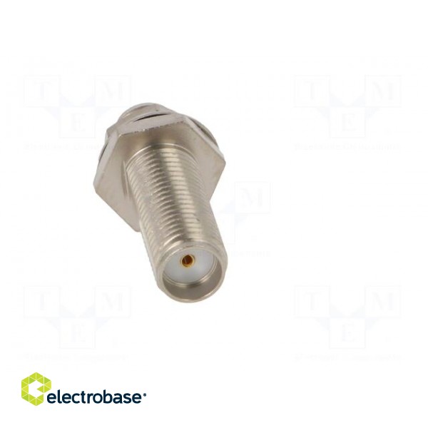 Coupler | SMA female,both sides | straight | 50Ω | PTFE | gold-plated фото 10