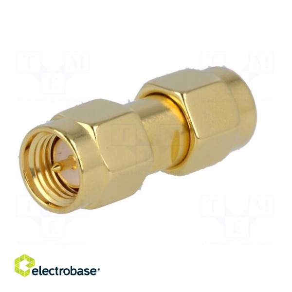 Coupler | SMA male,both sides | straight | 50Ω | teflon | gold-plated фото 6