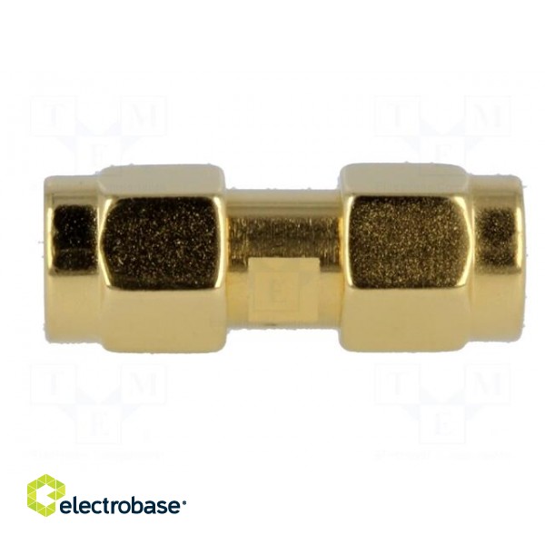 Coupler | SMA male,both sides | straight | 50Ω | teflon | gold-plated фото 7