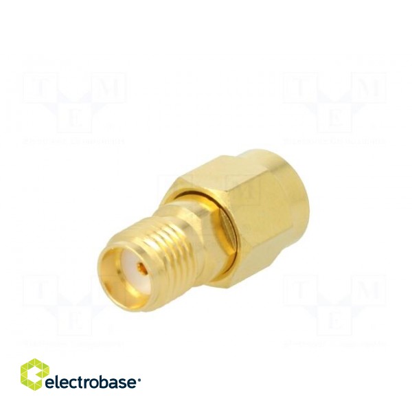 Coupler | SMA male,SMA female | straight | 50Ω | teflon | gold-plated фото 7