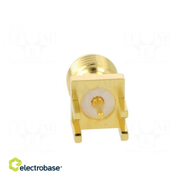 Socket | SMA | female | card edge | 50Ω | SMT | on PCBs | teflon image 6