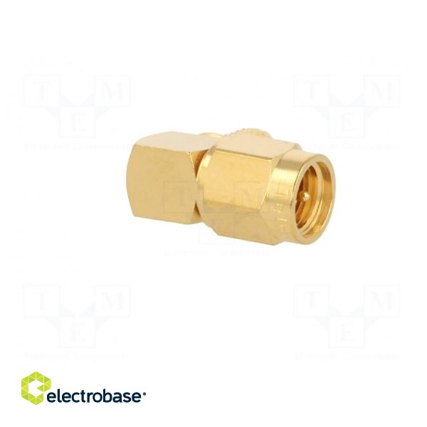 Plug | SMA | male | angled 90° | 50Ω | B9907,KX15,RG58C/U | for cable paveikslėlis 8