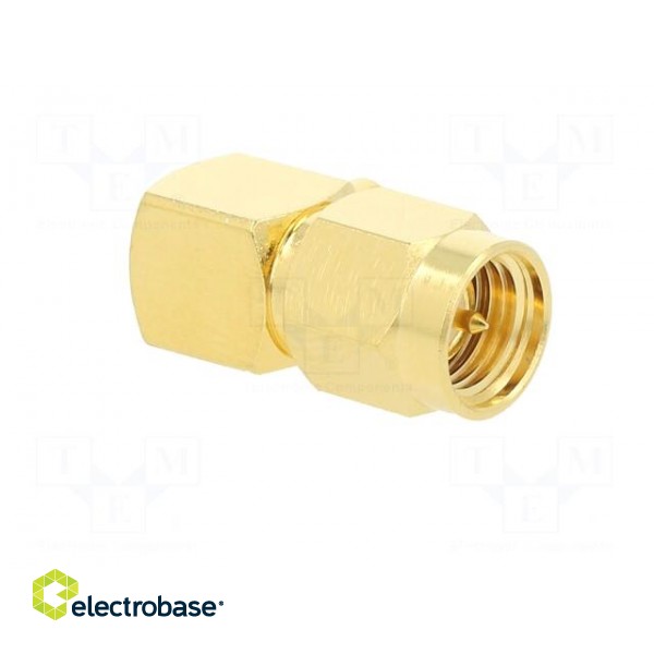 Plug | SMA | male | angled 90° | 50Ω | soldering | for cable | PTFE фото 8