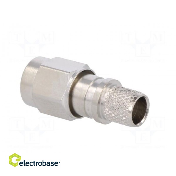 Plug | SMA | male | straight | 50Ω | B7808A,CNT-240,H155,LMR240 | teflon image 4