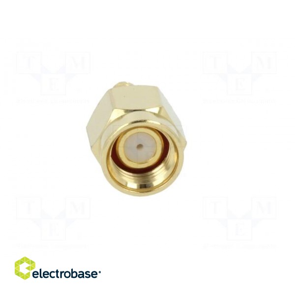 Plug | SMA | male | straight | 50Ω | soldering,crimped | for cable | PTFE image 10