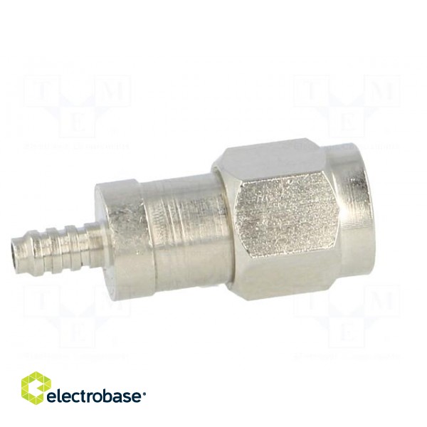Plug | SMA | male | straight | 50Ω | RG316 | crimped | for cable | PTFE image 7