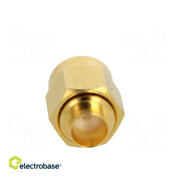 Plug | SMA | male | straight | 50Ω | soldering | for cable | PTFE image 6