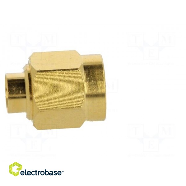 Plug | SMA | male | straight | 50Ω | soldering | for cable | PTFE image 8