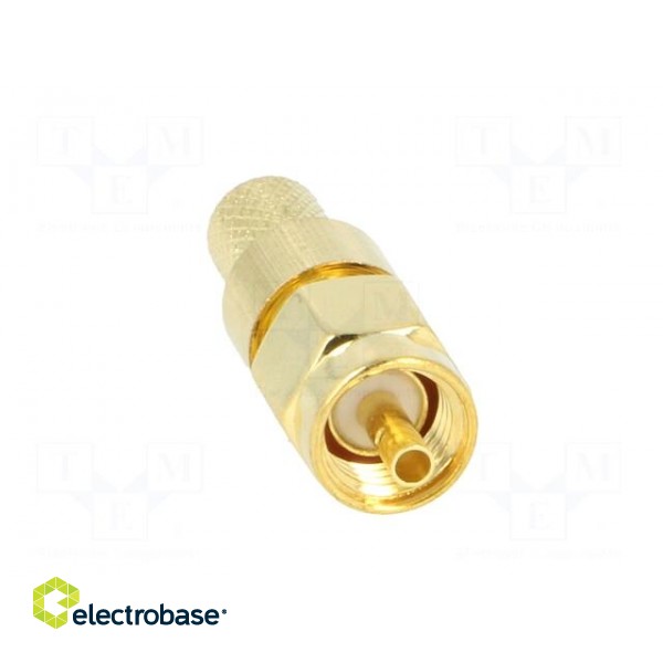 Plug | SMA | male | straight | H155 | crimped | for cable | gold-plated image 9