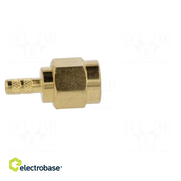 Plug | SMA | male | straight | LMR100,RG174,RG316 | crimped | for cable image 7