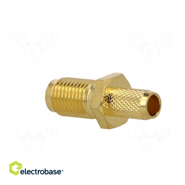 Plug | RP-SMA | male | straight | RG58 | crimped | for cable фото 4
