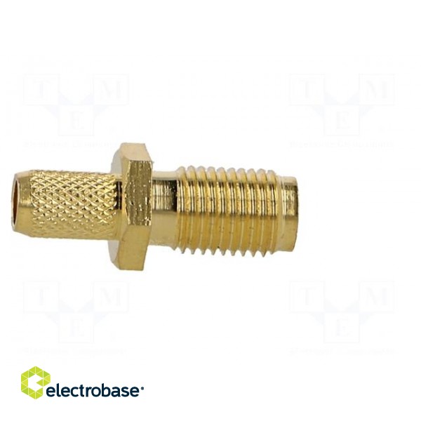Plug | RP-SMA | male | straight | RG58 | crimped | for cable image 7