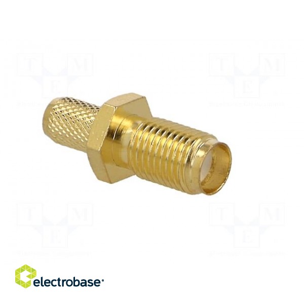 Plug | RP-SMA | male | straight | RG58 | crimped | for cable фото 8