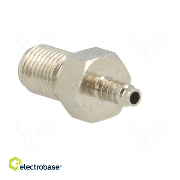 Plug | SMA | reverse,female | straight | 50Ω | RG316 | crimped | for cable фото 4