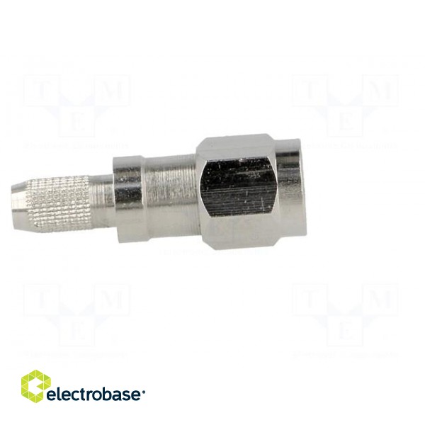 Plug | SMA | reverse,female | straight | 50Ω | RG58 | crimped | for cable фото 7