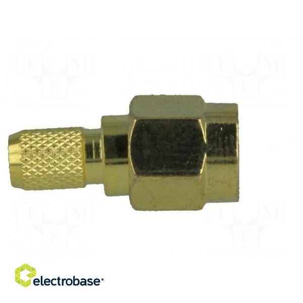 Plug | SMA | reverse,female | straight | RG58 | crimped | for cable image 7