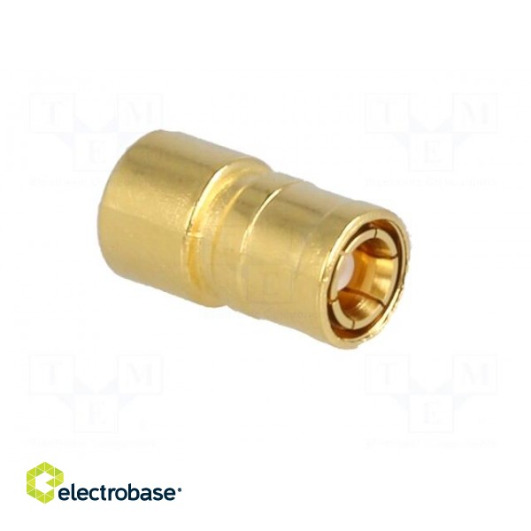 Plug | SMB | female | angled 90° | 50Ω | crimped | for cable | teflon image 8
