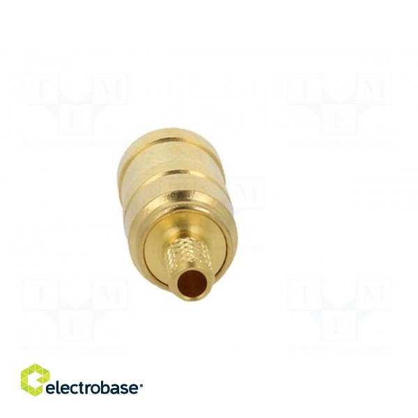 Socket | SMB | female | straight | 50Ω | soldering,crimped | for cable фото 6