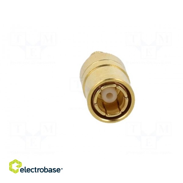 Socket | SMB | female | straight | 50Ω | soldering,crimped | for cable paveikslėlis 10