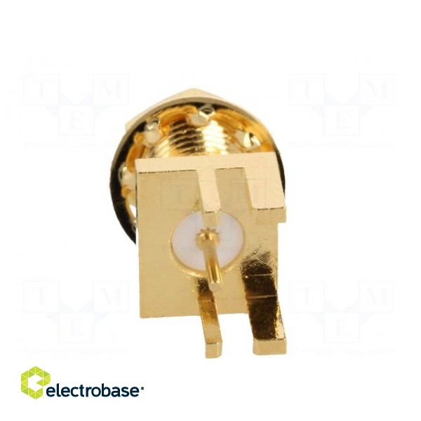 Socket | SMA | female | card edge | 50Ω | SMT | on PCBs | teflon image 6