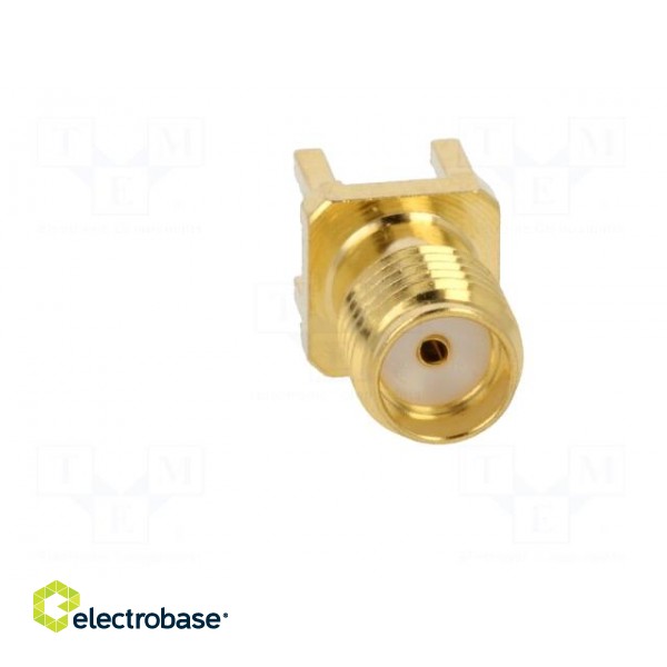 Socket | SMA | female | straight | THT | on PCBs | PTFE | gold-plated фото 9