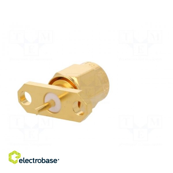 Socket | SMA | male | straight | 50Ω | soldering | teflon | gold-plated image 6