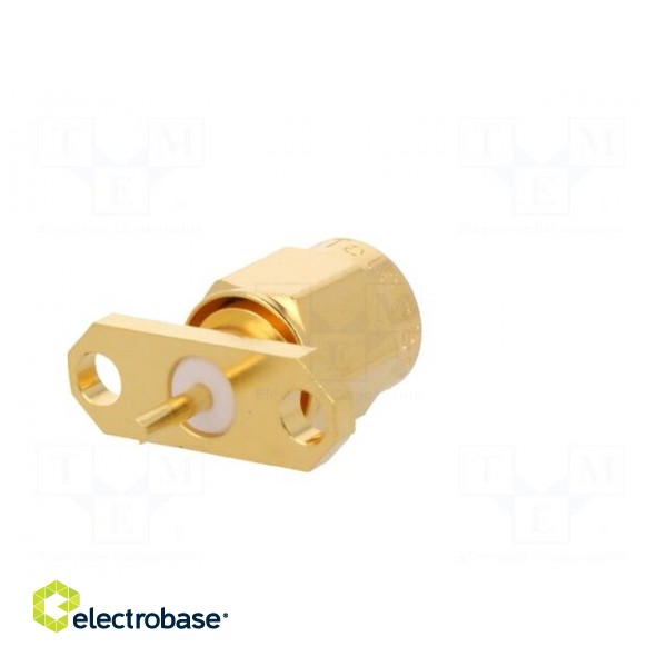 Socket | SMA | male | straight | 50Ω | soldering | teflon | gold-plated фото 6