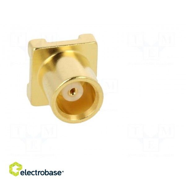 Socket | MCX | female | vertical | 50Ω | SMT | on PCBs | PTFE | gold-plated image 9