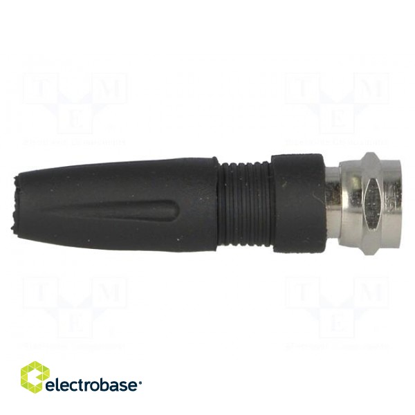 Plug | F | male | straight | 7mm | screw terminal | for cable image 7