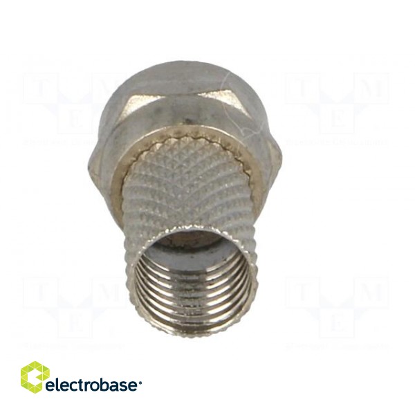 Plug | F | male | straight | CT100,RG6 | Ømax: 6.5mm | twist-on | for cable image 5