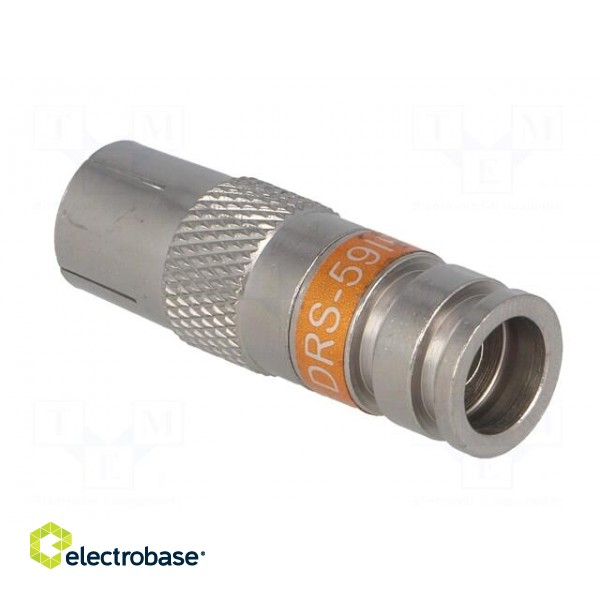 Plug | coaxial 9.5mm (IEC 169-2) | female | RG59 | compression paveikslėlis 4