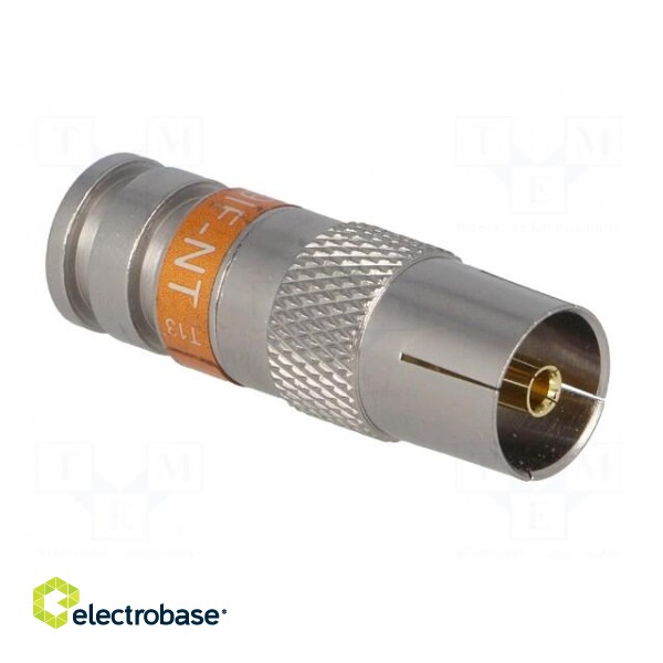 Plug | coaxial 9.5mm (IEC 169-2) | female | RG59 | compression paveikslėlis 8